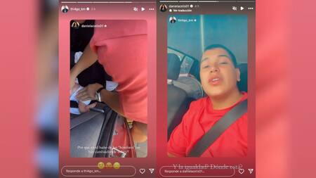 Los posteos de Daniela Celis. Foto: Captura de Instagram