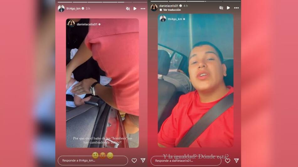 Los posteos de Daniela Celis. Foto: Captura de Instagram