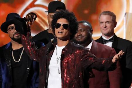 Bruno Mars - Premios Grammy (Reuters)