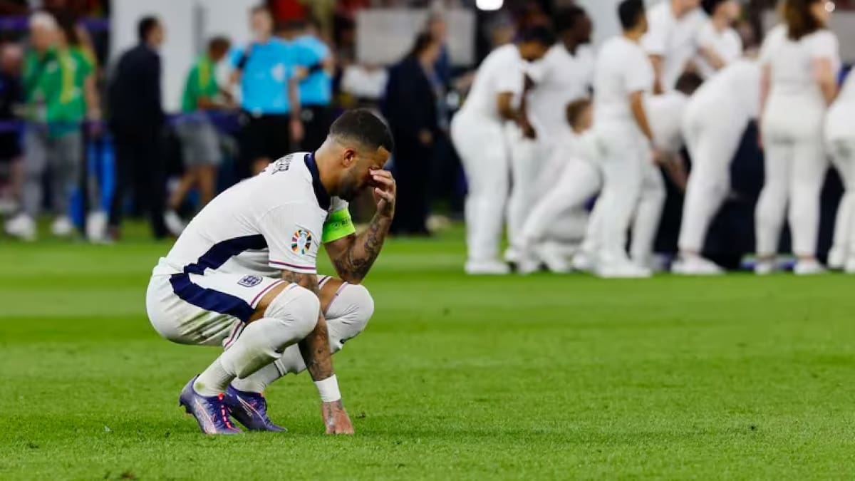 Kyle Walker, futbolista inglés del Manchester City. Foto: Reuters.