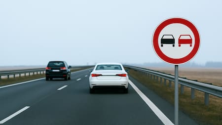 Cambios al volante: qué rutas tendrán prohibido adelantar durante temporales