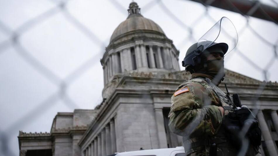 Capitolio, Estados Unidos, Washington, custodia militar, Reuters