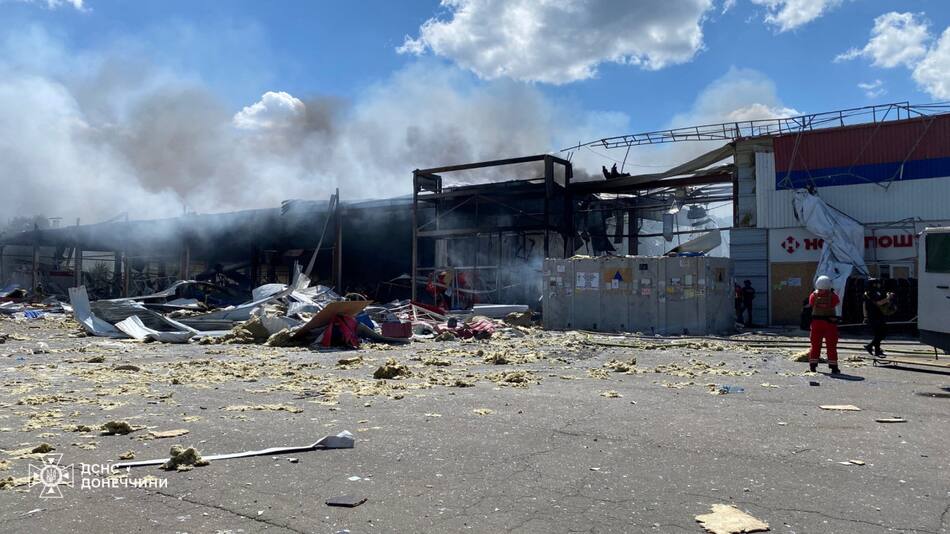 La región de Donetsk, en Ucrania, el epicentro de los conflictos en la guerra. Foto: Reuters.