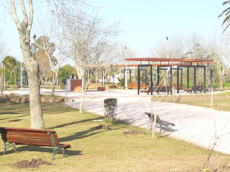 Una plaza en Aiguá. Foto: Wikipedia.