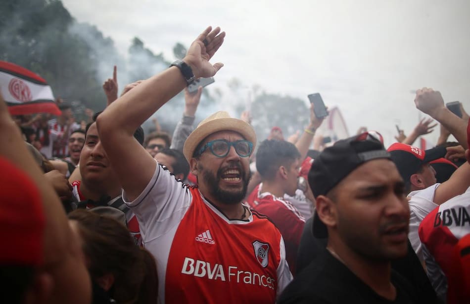 Así se vive la Superfinal de la Copa Libertadores en el Monumental