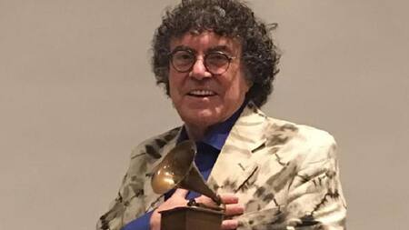 Piero, cantante. Foto: Télam