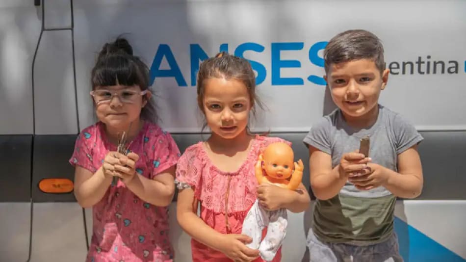 Asignación Universal por Hijo. Foto: ANSES.