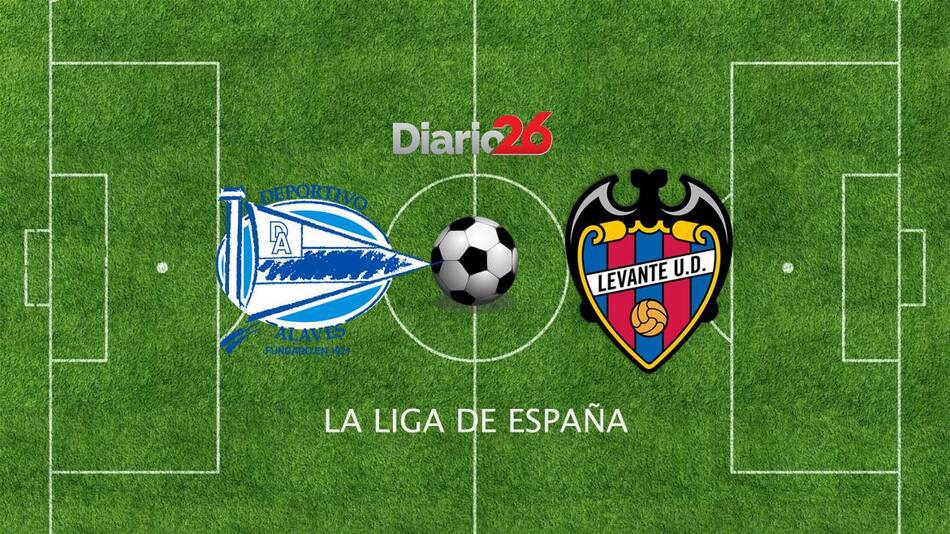 Liga de España: Levante, Deportivo Alavés, Diario 26