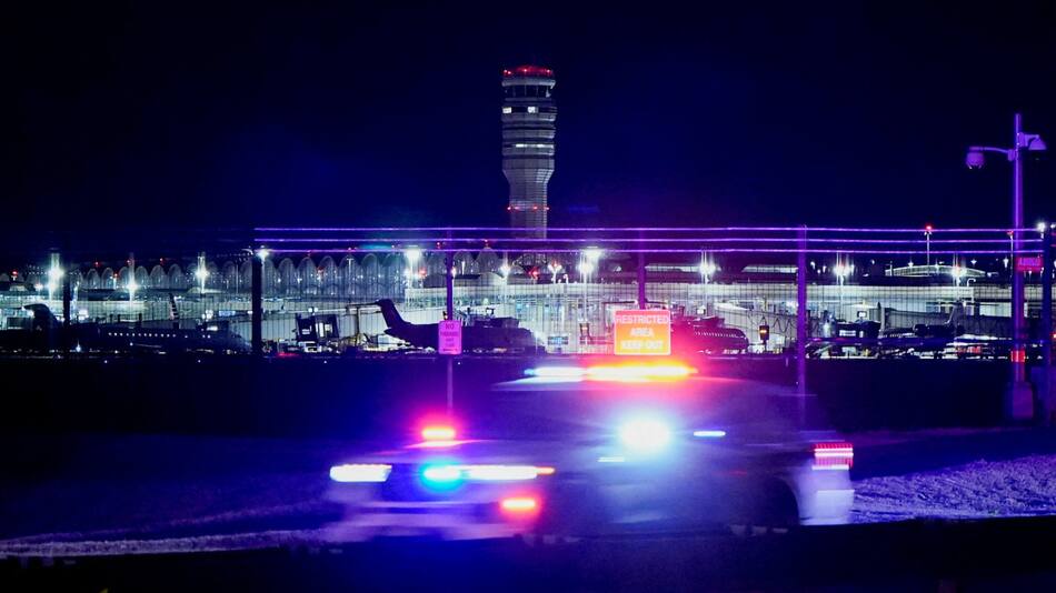 Accidente aéreo en Estados Unidos. Foto: Reuters/Elizabeth Frantz