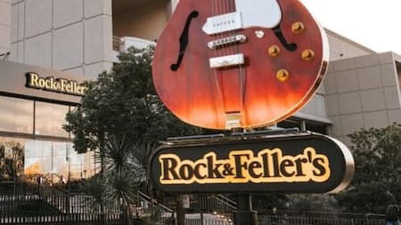 Rock&Feller’s, restaurante con temática de rock.