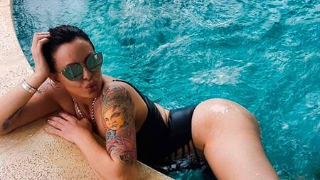 Daniela Cardone hizo estallar las redes con una foto muy hot