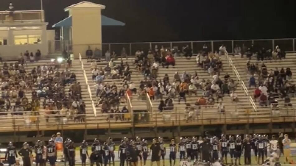 El momento previo al tiroteo en Miami. Foto: Captura de video.