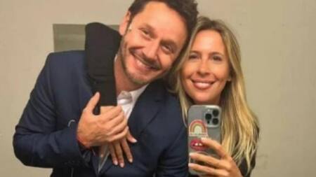 Benjamin y Eli Sulichin. Foto: Instagram/benjaminvicuna.ok