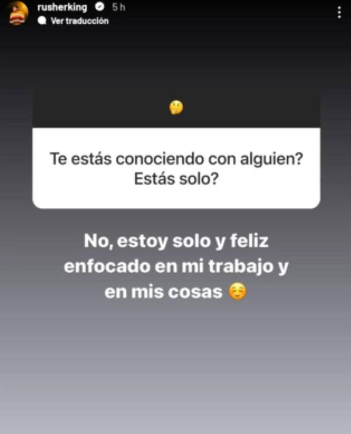 La historia de Rusherking. Foto: Instagram.