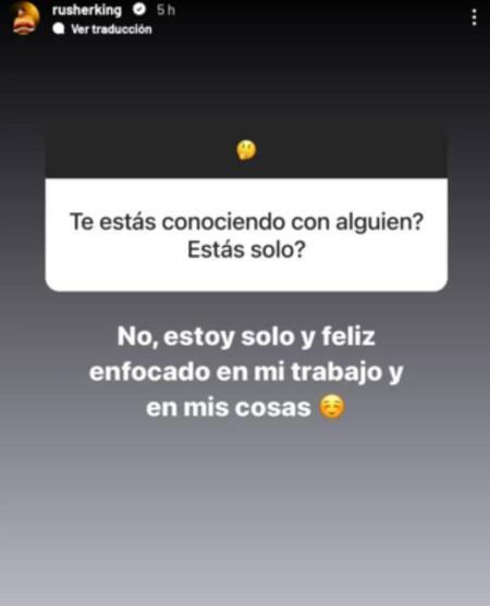 La historia de Rusherking. Foto: Instagram.