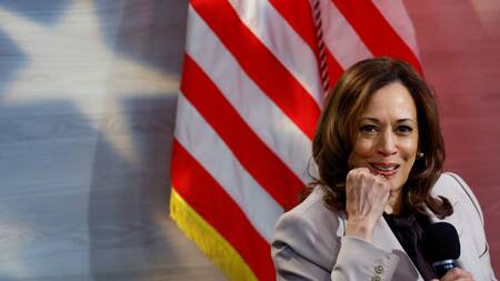 Kamala Harris, actual vicepresidenta de Estados Unidos. Foto: Reuters.