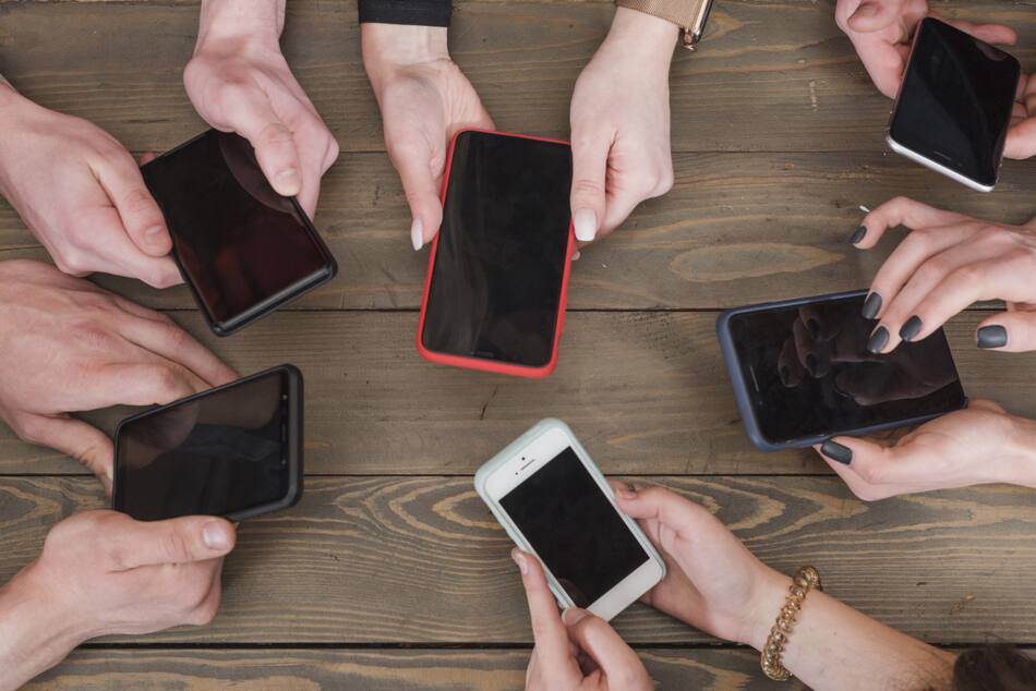 Celulares. Foto: Freepik