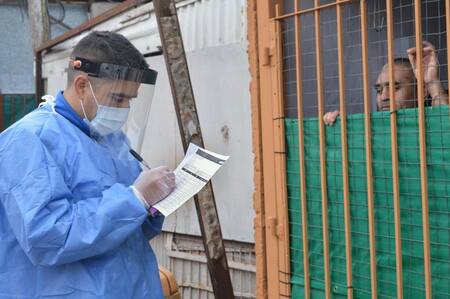 Operativo en Villa Azul, coronavirus, NA