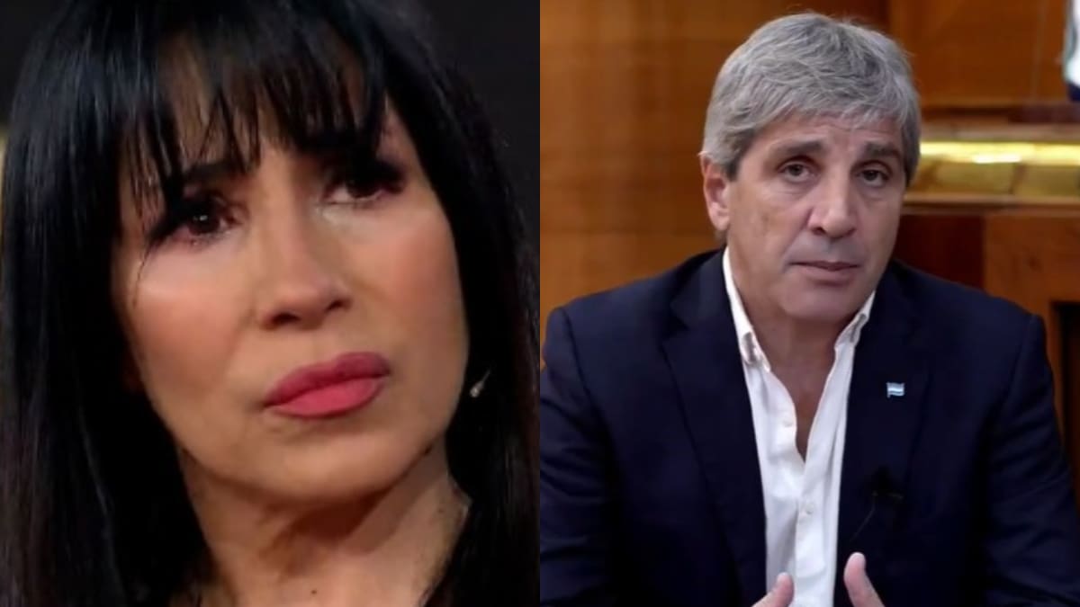 La mediática y empresaria textil cruzó al ministro de Economía.