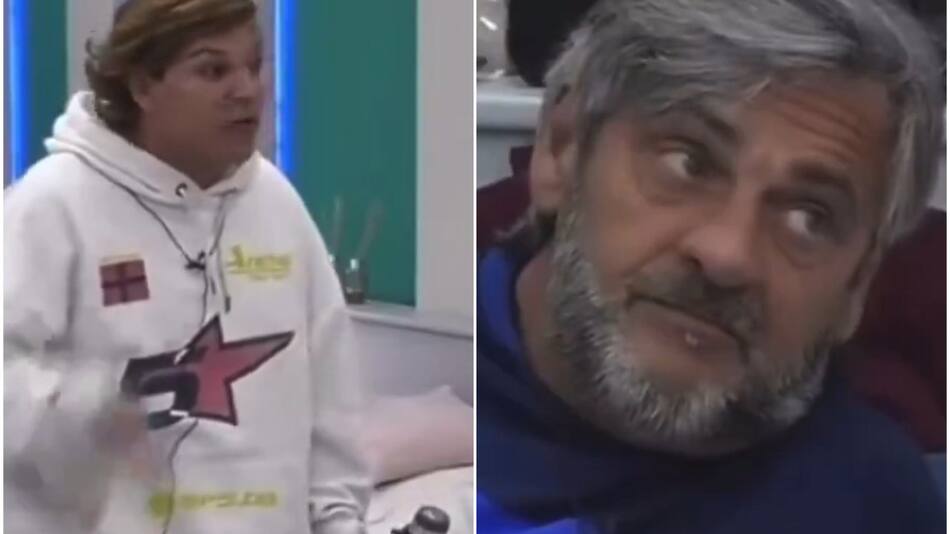 Emma Vich y Darío de Gran Hermano. Fotos: captura Telefe.