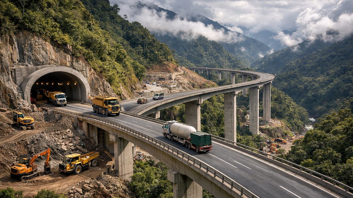 Ingeniería extrema en Sudamérica: la megaobra que construirá túneles de 1.000 metros para una ruta clave en plena montaña
