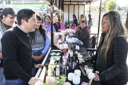 Leo Nardini encabezó la gran inauguración del Paseo Ferial de Ing. Adolfo Sourdeaux.
