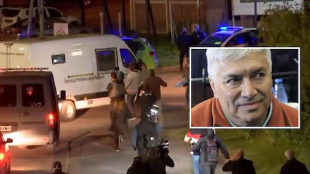 Protesta de vecinos de Pilar que impiden ingreso de Báez al country