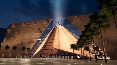 El Gran Museo Egipcio se convirtió en el "primer museo verde en África y Medio Oriente"