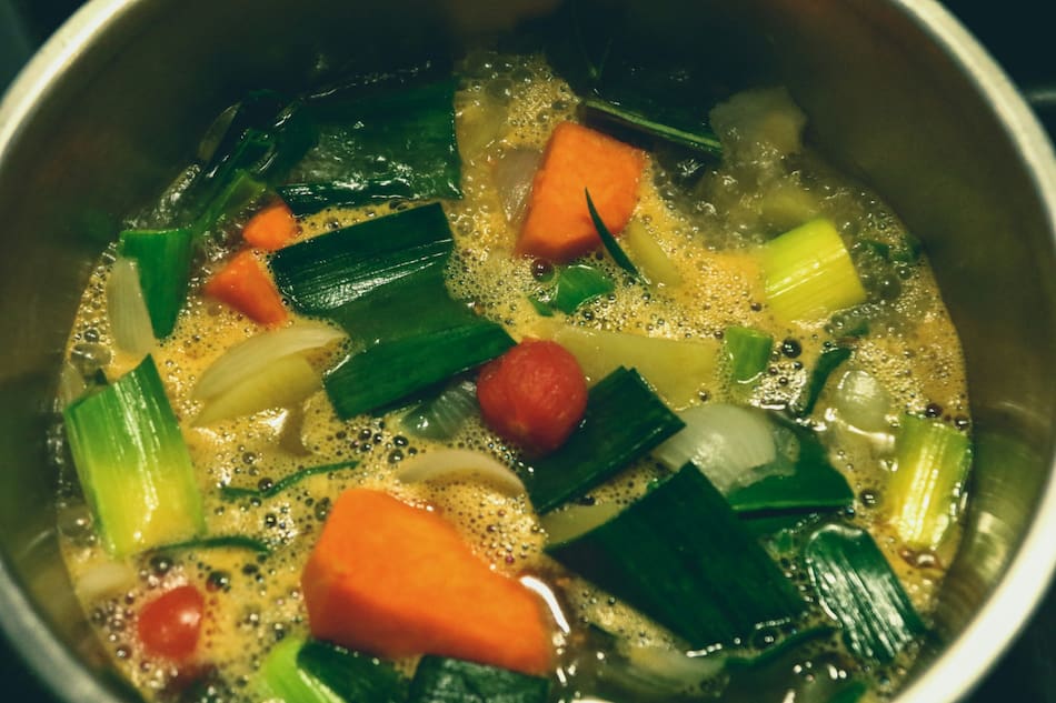Sopa de verduras. Foto: Unsplash