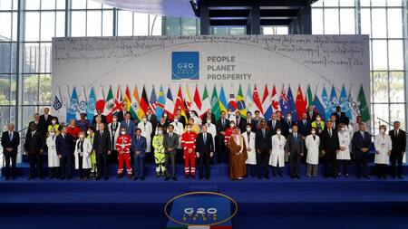 Cumbre del G20 en Italia, REUTERS