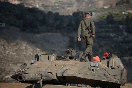 El Ejército de Israel en la frontera con Siria. Foto: Reuters.