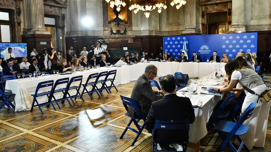 Reunión de la Comisión de Presupuesto y Hacienda en donde se trata el proyecto de Ley de Presupuesto General de la Administración Nacional para el Ejercicio Fiscal del año 2026.