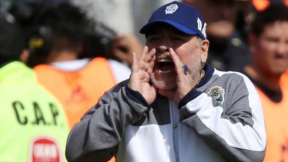 Diego Maradona en Gimnasia