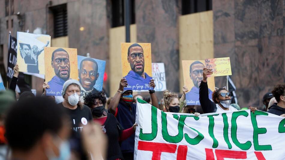 Protestas contra el asesinato racial de Geoge Floyd, REUTERS