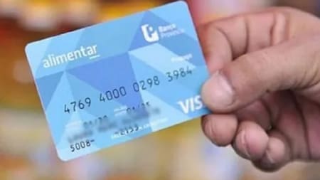 Tarjeta Alimentar. Foto: Twitter.
