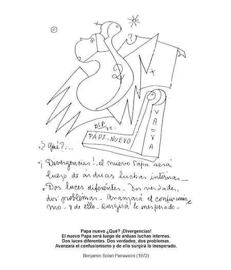 Benjamín Solari Parravicini, premoniciones, predicciones
