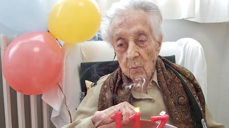Falleció María Branyas a los 117 años. Foto: redes sociales.