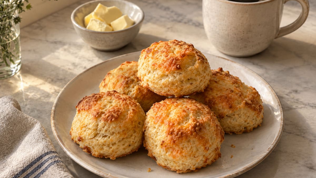 Cómo hacer scones de queso: una receta rápida y sencilla