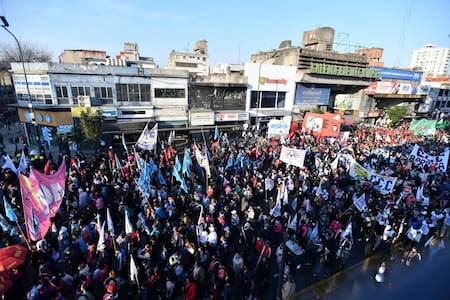 Marcha de organizaciones sociales por San Cayetano, AGENCIA NA