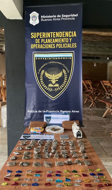 10 allanamientos en Merlo contra la venta de drogas.