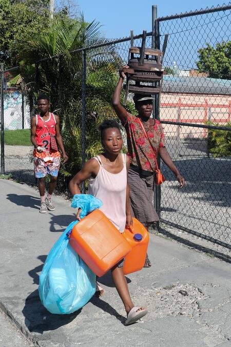 Estado de emergencia en Haití. Foto: Reuters