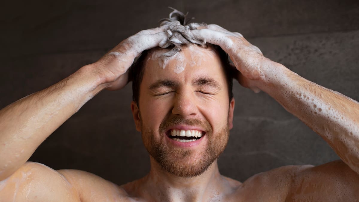 Caída del cabello en hombres.
