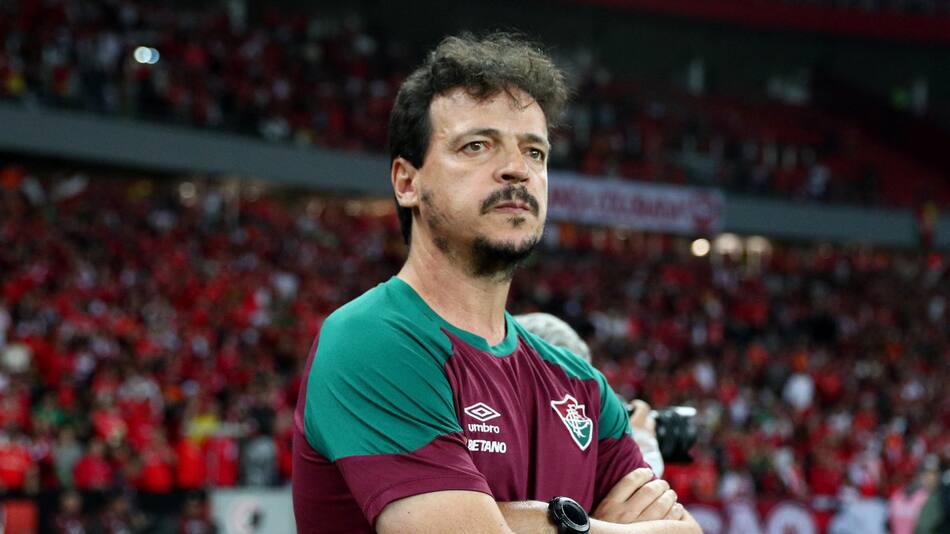 Fernando Diniz, técnico de Fluminense. Foto: REUTERS.