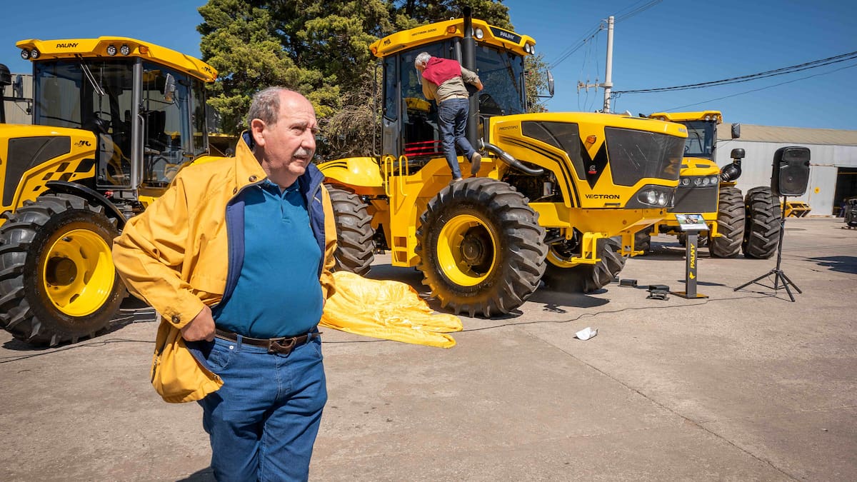 La fábrica de tractores Pauny entró en crisis.