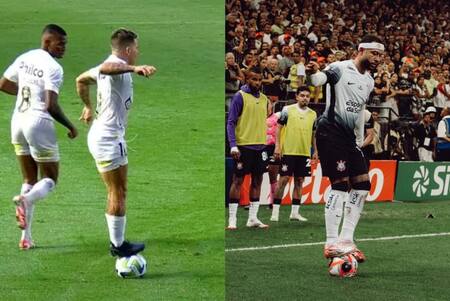 Yeferson Soteldo y Memphis Depay. Foto: Gentileza Olé.