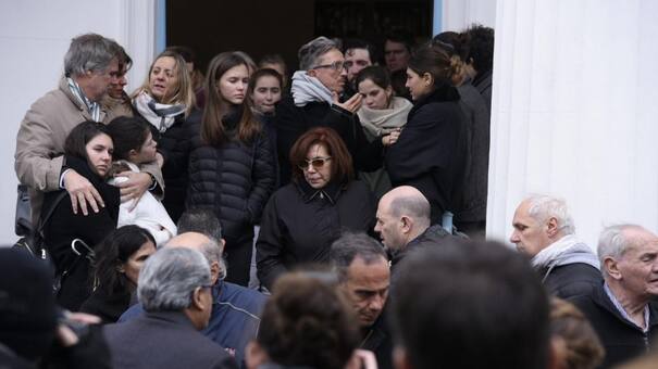 Imágenes del emotivo último adiós a Guillermo Bredeston