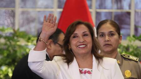 Dina Boluarte. Foto: EFE