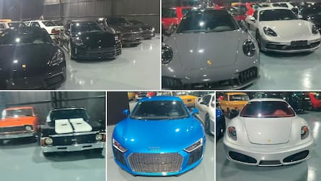 Autos encontrados en un galpón de la mansión de Pilar vinculada a la causa AFA.