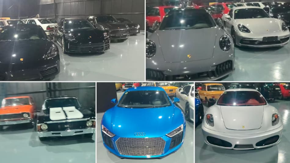 Autos encontrados en un galpón de la mansión de Pilar vinculada a la causa AFA.