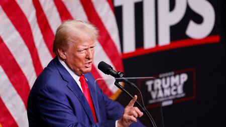 El candidato presidencial republicano, Donald Trump. Foto: Reuters.